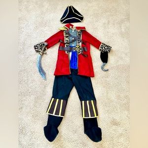 Teetot Pirate Captain Child Costume